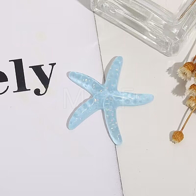 Translucent Resin Sea Animal Cabochons LS-RESI-B016-01D-1