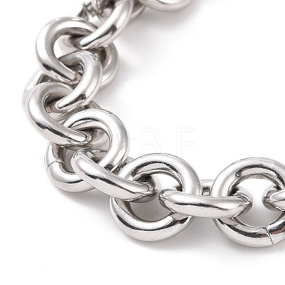 304 Stainless Steel Rolo Chains Necklaces X-NJEW-F297-02P-1