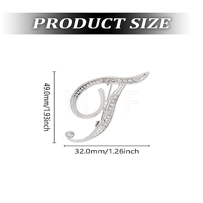 1Pc Alloy Brooches JEWB-LP0004-01T-1