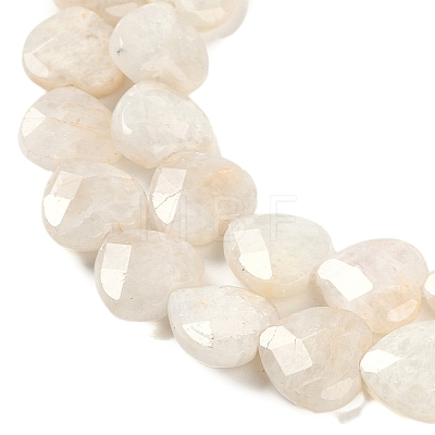 Natural Rainbow Moonstone Beads Strands G-G118-A01-01-1