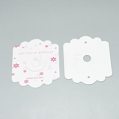 Cardboard Necklace Display Cards CDIS-R034-09-1