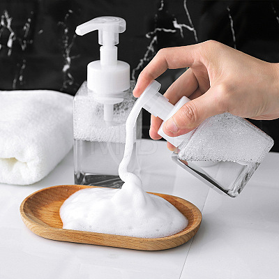250ml Refillable PETG Plastic Foaming Soap Dispensers TOOL-WH0080-43-1