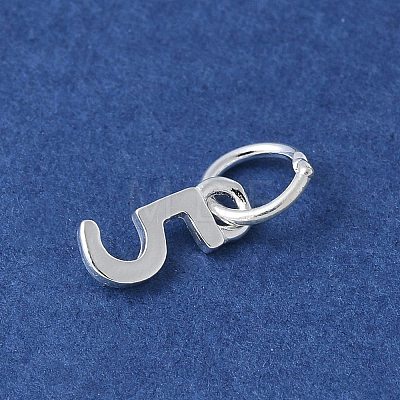 925 Sterling Silver Figure Charms STER-M093-05S-05-1