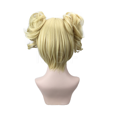 Short Blonde Lonita Cosplay Wigs OHAR-I015-02-1