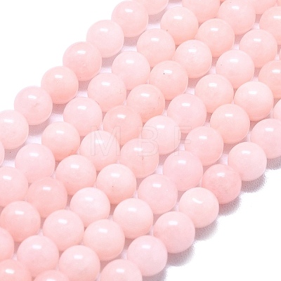Natural Malaysia Jade Beads Strands G-L645-A01-6mm-14-1