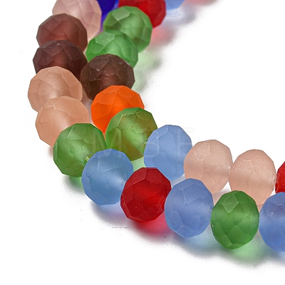 Transparent Glass Beads Strands EGLA-A034-M8mm-63-1