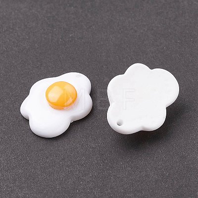 Resin Pendants X-RESI-F030-21-1