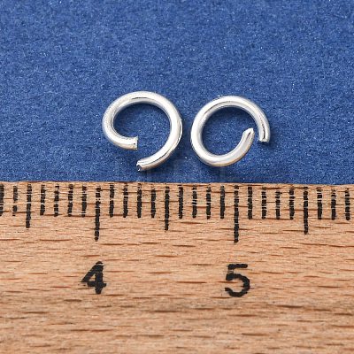 Brass Open Jump Rings KK-G604-08S-22-1