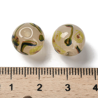 Handmade Opaque Lampwork Beads LAMP-C016-04B-05-1