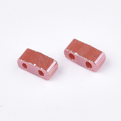 2-Hole Opaque Glass Seed Beads SEED-S023-06J-1
