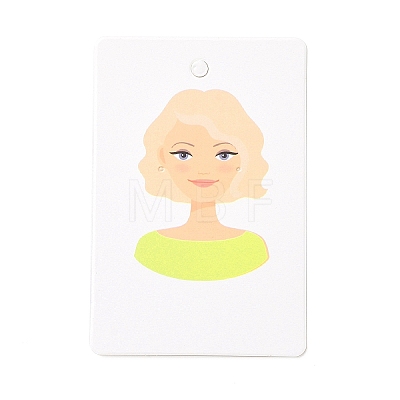 Paper Earring Display Cards DIY-B061-05D-1