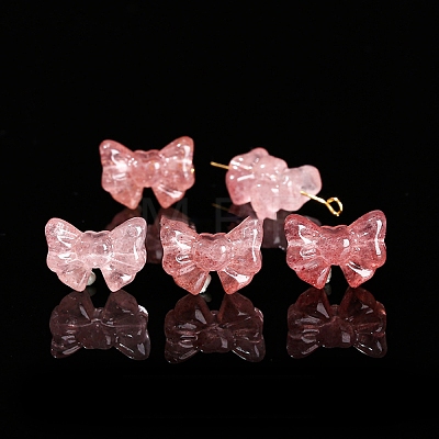 Natural Strawberry Quartz Carved Beads PW-WGC28A1-06-1