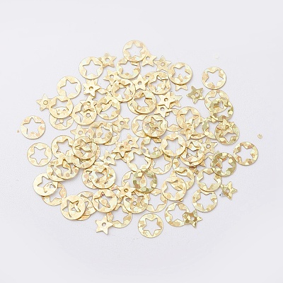 Ornament Accessories Plastic Paillette/Sequins Beads X-PVC-E001-02-LS01-1