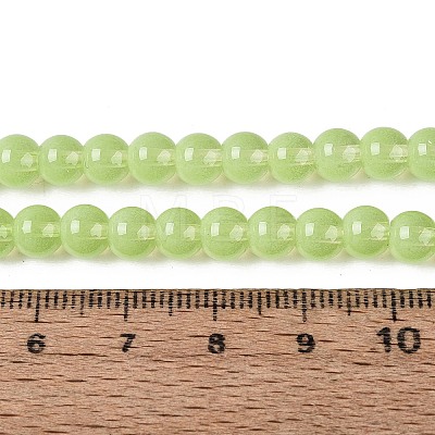 Acrylic Imitation Cat Eye Beads Strands OACR-Q197-01A-09-1