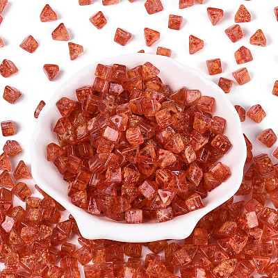 Picasso Transparent Glass Beads SEED-Q039-02L-1