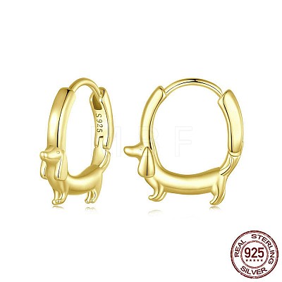 925 Sterling Silver Hoop Earrings FS-WG50B15-02-1