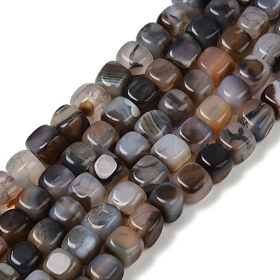 Natural Dragon Veins Agate Beads Strands G-G177-E16-01-1