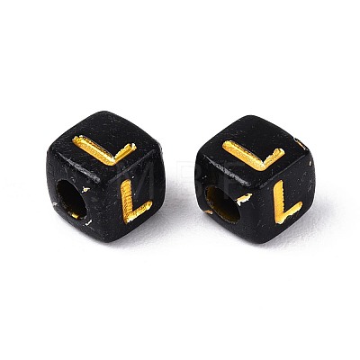 Opaque Acrylic Beads SACR-T035-20L-1