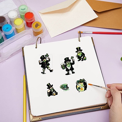 Plastic Stamps DIY-WH20018-0349-1