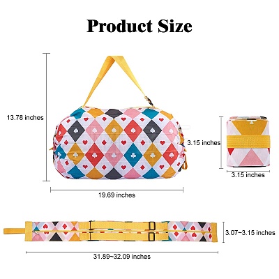Polyester Portable Shopping Bag ABAG-SZC0008-02H-1