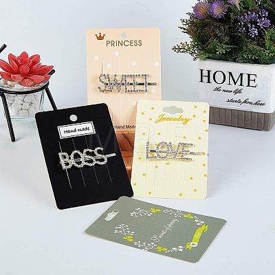 Hair Clip Display Cards CDIS-NB0001-05-1