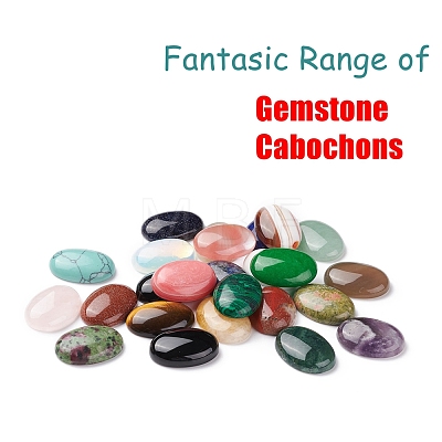 Natural/Synthetic Gemstone Cabochons G-PH0034-02-1