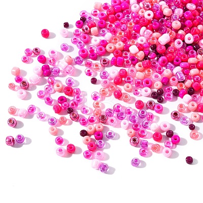 288G 24 Colors Glass Seed Beads SEED-JQ0005-01G-3mm-1
