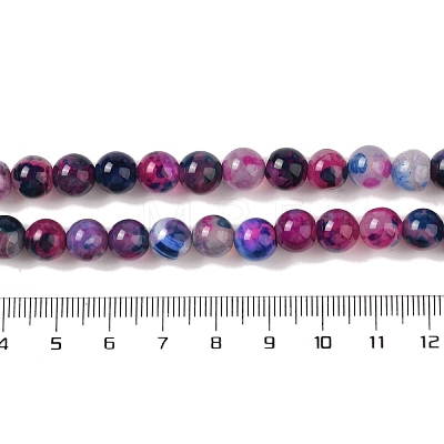 Natural Agate Bead Strands G-C116-B01-02-1