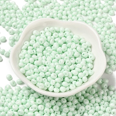 6/0 Opaque Baking Paint Glass Seed Beads X1-SEED-M012-02A-15-1
