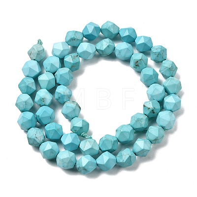 Natural Magnesite Beads Strands G-P598-B01-02-1