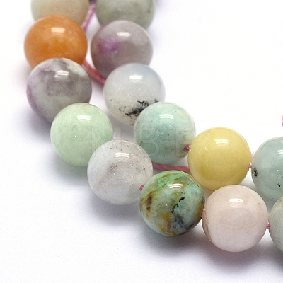 Natural Mixed Stone Beads Strands G-K224-05-8mm-1