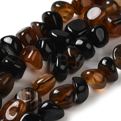 Natural Agate Beads Strands G-H295-B01-12-1