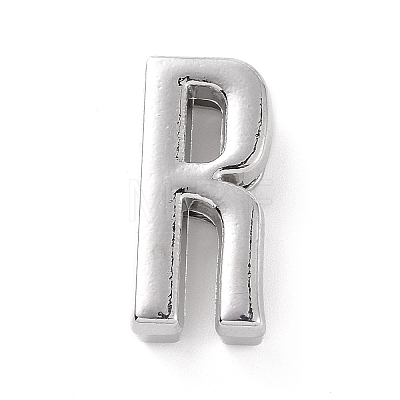 Alloy Letter Slide Charms FIND-A023-17R-1