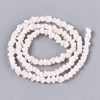 Opaque Glass Beads Strands GLAA-N019-3mm-04-1