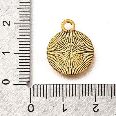 Tibetan Style Alloy Pendants PALLOY-D291-16AG-1