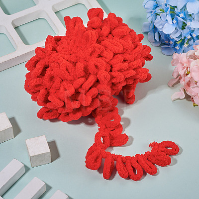 Polyester Bent Knitting Yarn OCOR-TADJ0001-06B-1