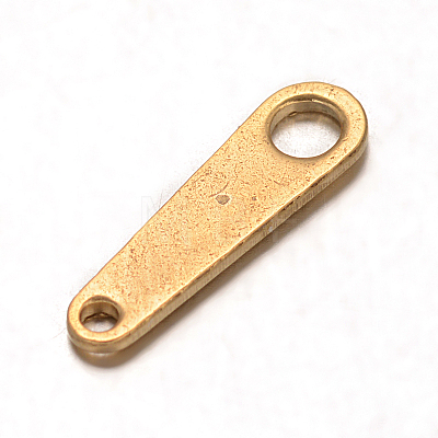 Ion Plating(IP) 304 Stainless Steel Chain Tabs STAS-F075-13-1