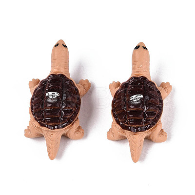 Opaque Resin Pendants RESI-N051-04F-1