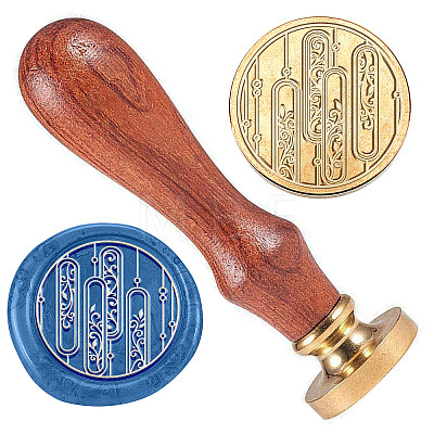 Wax Seal Stamp Set AJEW-WH0208-867-1