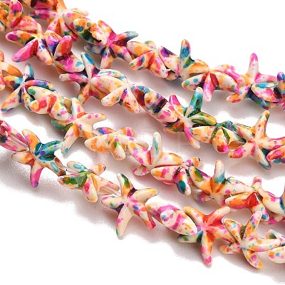 Synthetic Turquoise Beads Strands TURQ-F020-B05-1
