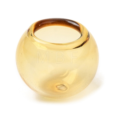 Transparent Glass Bead Cone GLAA-G100-01B-04-1