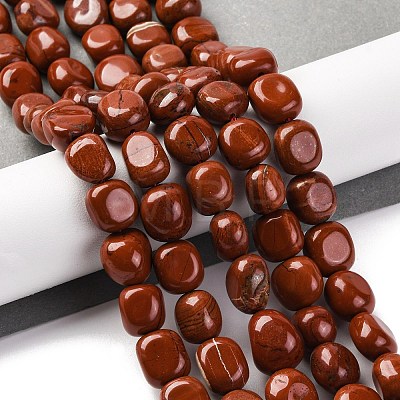 Natural Red Jasper Beads Strands G-G146-A04-02-1