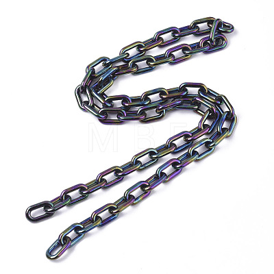 Acrylic Opaque Cable Chains X-PACR-N009-002A-1