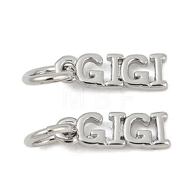 Brass Charms KK-S527-02P-B-1