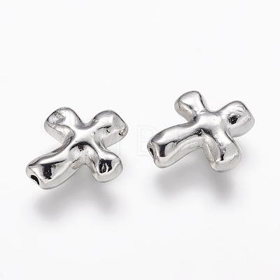 Tibetan Style Alloy Beads PALLOY-A018-N-NR-1