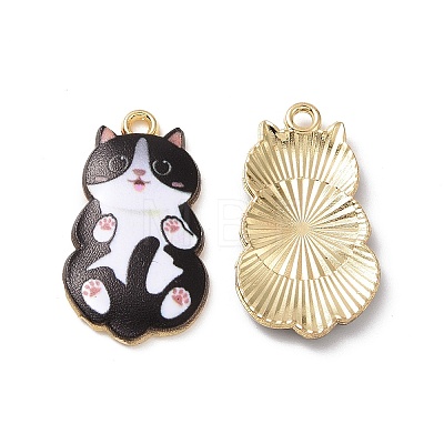 Alloy Enamel Pendants X-FIND-E031-02-M-1