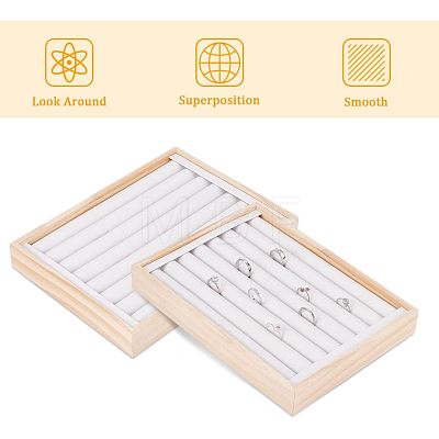 Wood Ring Display Boards RDIS-WH0009-008A-1