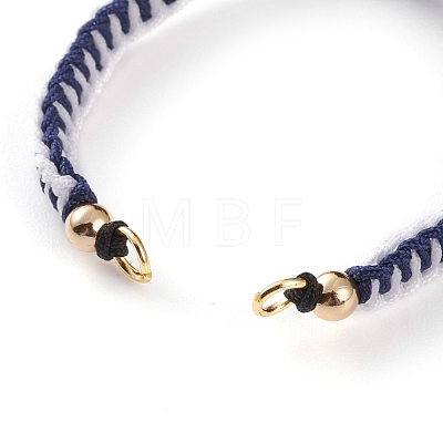 Adjustable Nylon Thread Braided Bracelet Making AJEW-JB00857-04-1