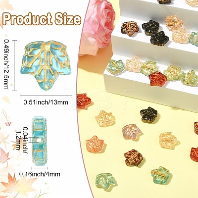 100Pcs Handmade Lampwork Beads LAMP-CJ0005-17-1