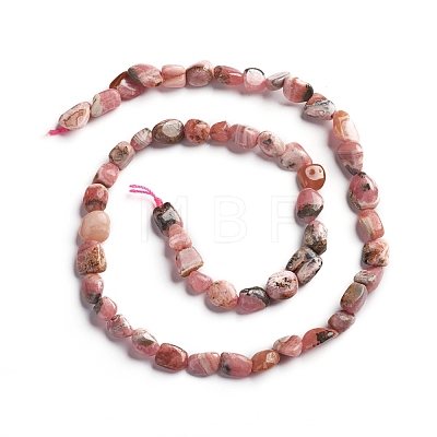 Natural Rhodonite Beads Strands G-D0002-B23-1